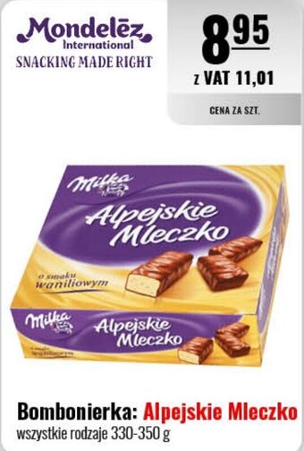 Eurocash Bombonierka: Alpejskie Mleczko 330-350 g oferta