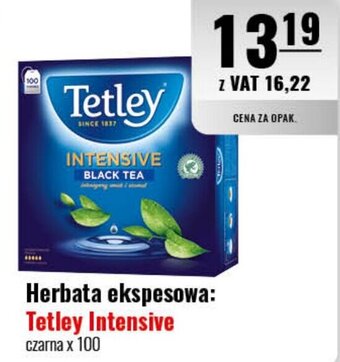 Eurocash Herbata ekspesowa: Tetley Intensive oferta