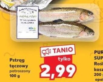 Kaufland Pstrąg tęczowy patroszony 100 g oferta