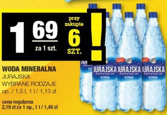 Spar WODA MINERALNA JURAJSKA 1,5l oferta