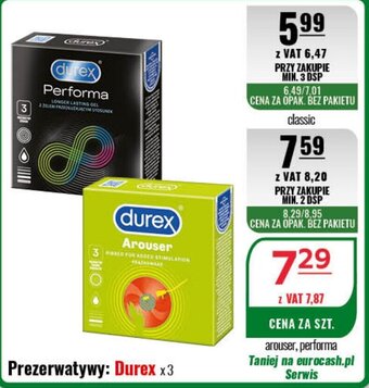 Eurocash Prezerwatywy: Durex x3 oferta