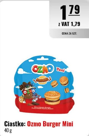 Eurocash Ciastko: Ozmo Burger Mini 40 g oferta