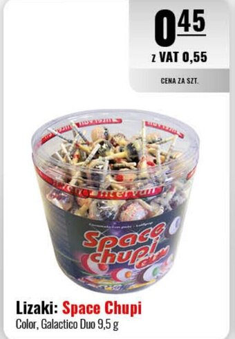 Eurocash Lizaki: Space Chupi 9,5 g oferta