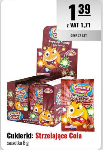 Eurocash Cukierki: Strzelające Cola 8 g oferta