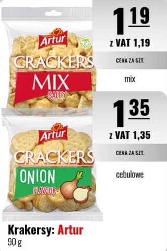 Eurocash Krakersy: Artur 90g oferta