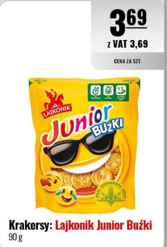 Eurocash Krakersy: Lajkonik Junior Buźki 90g oferta