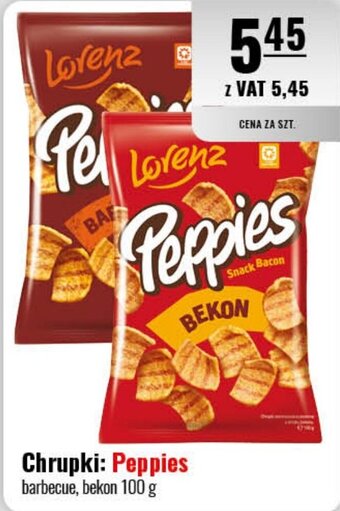 Eurocash Chrupki: Peppies 100 g oferta