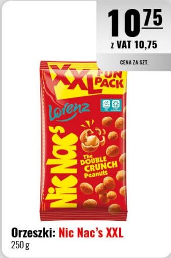 Eurocash Orzeszki: Nic Nac's XXL 250 g oferta