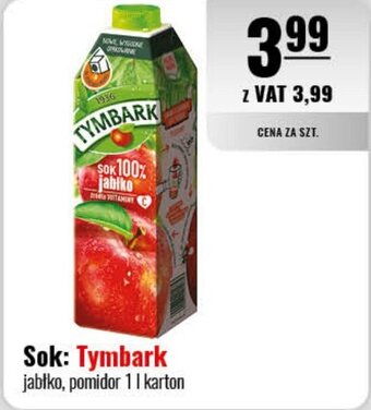 Eurocash Sok: Tymbark 1l oferta