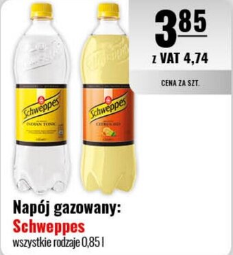 Eurocash Napój gazowany: Schweppes 0,85l oferta