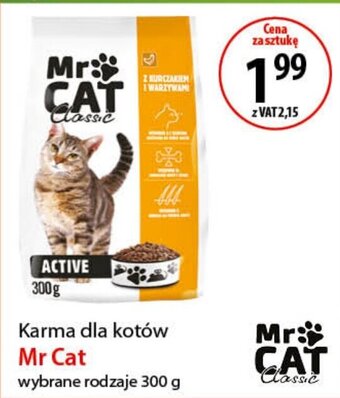 Eurocash Karma dla kotów Mr Cat 300g oferta