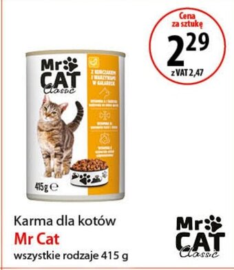 Eurocash Karma dla kotów Mr Cat 415 g oferta