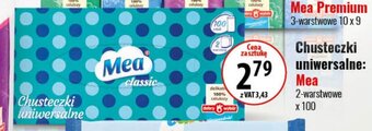 Eurocash Chusteczki uniwersalne Mea x100 oferta