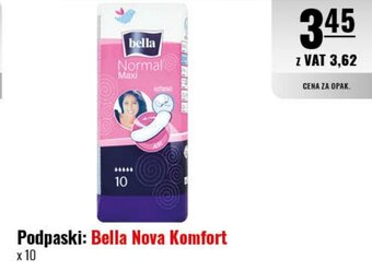 Eurocash Podpaski: Bella Nova Komfort x10 oferta