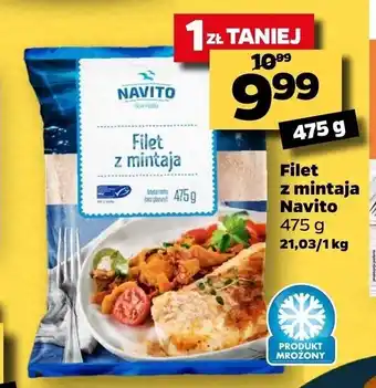 Netto Filet z mintaja Navito 475g oferta