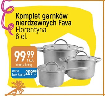 E.Leclerc Komplet garnków fava oferta