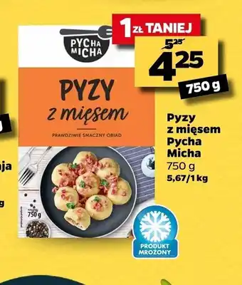 Pyzy z mięsem Pycha Micha 750g