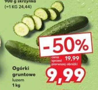Kaufland Ogórki gruntowe luzem 1kg oferta