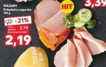 Kaufland MAZURY Polędwica sopocka 100 g oferta