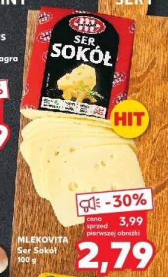 Kaufland MLEKOVITA Ser Sokół 100g oferta