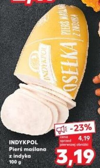 Kaufland INDYKPOL Pierś maślana z indyka 100g oferta