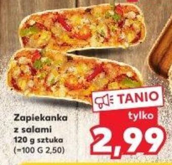 Kaufland Zapiekanka z salami 120 g oferta