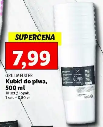 Lidl Kubki jednorazowe 500 ml oferta