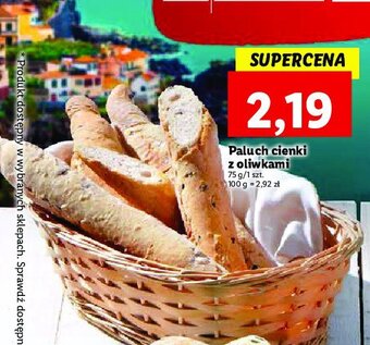 Lidl Paluch cienki z oliwkami oferta