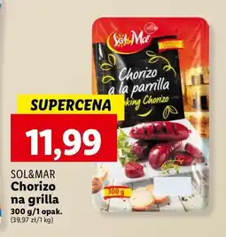 Lidl Chorizo na grilla 300 g oferta
