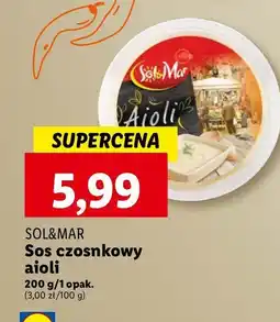 Lidl Krem czosnkowy aioli 200 g oferta