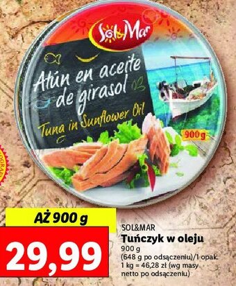 Lidl Tuńczyk w oleju oferta