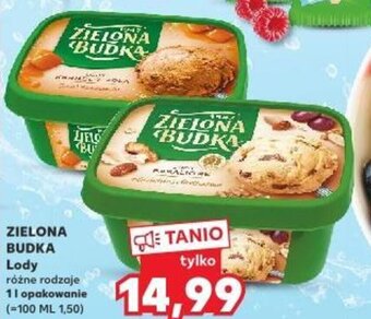 Kaufland ZIELONA BUDKA Lody 1l oferta