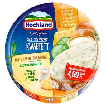 Torimpex Hochland ser kremowy kwartett w trójkącikach 180 g oferta