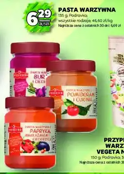 Carrefour Pasta warzywna z burakami i ciecierzycą oferta