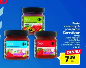 Carrefour Market Pasta z suszonymi pomidorami i oliwkami oferta