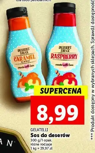 Lidl Sos do deserów karmelowy oferta