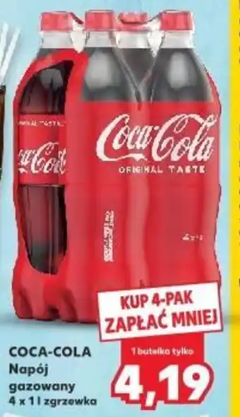 Kaufland COCA-COLA Napój gazowany 1l oferta