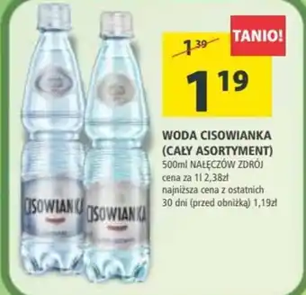 Arhelan WODA CISOWIANKA (CAŁY ASORTYMENT) 500ml oferta