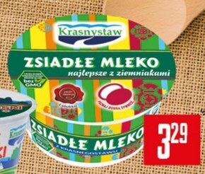 Społem Krasnystaw zsiadłe mleko z krasnegostawu 400 g oferta