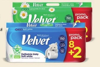 Społem Papier toaletowy velvet oferta