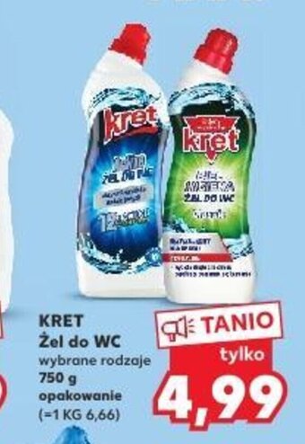 Kaufland KRET Żel do WC 750 g oferta