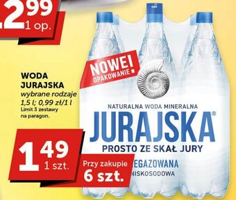 Groszek WODA JURAJSKA 1,5 l oferta