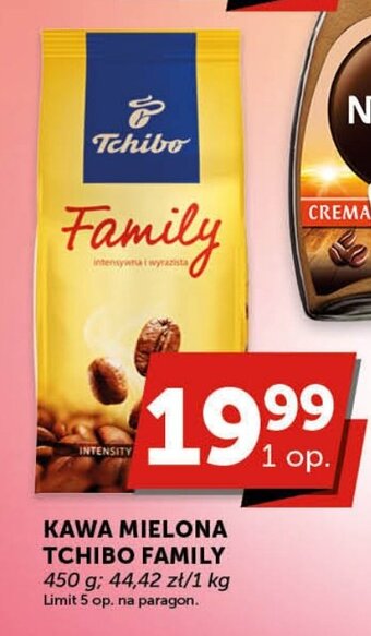 Groszek KAWA MIELONA TCHIBO FAMILY 450 g oferta