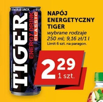 Groszek NAPÓJ ENERGETYCZNY TIGER 250ml oferta