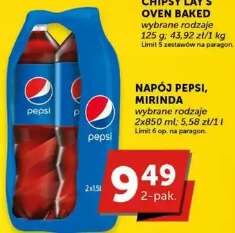 Groszek NAPÓJ PEPSI, MIRINDA 2x850 m. oferta