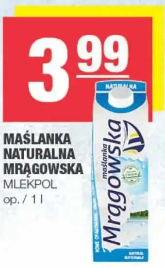 EuroSPAR MAŚLANKA NATURALNA kefir MRĄGOWSKA oferta