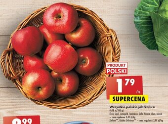 Biedronka Wszystkie polskie jabłka luz 1kg oferta