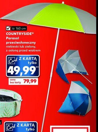 Kaufland Parasol 160 cm oferta