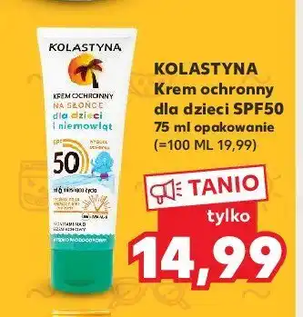 Kaufland Krem dla dzieci spf 50 oferta