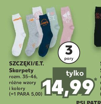 Kaufland Skarpetki e.t. 35-46 oferta